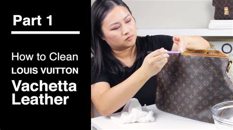 louis vuitton leather bag cleaning